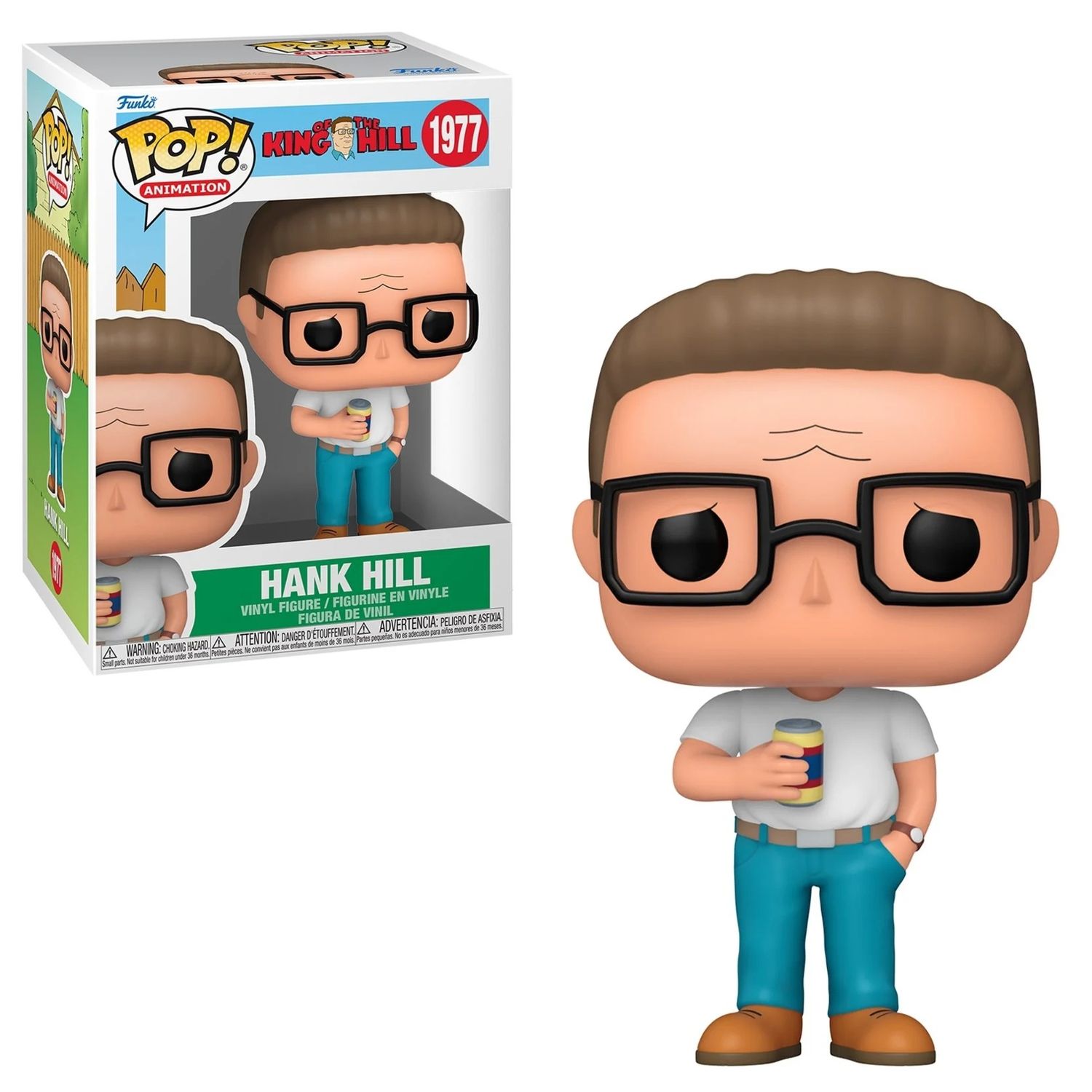 King of the Hill - Hank Hill POP! Animation Vinyl Figure #1977