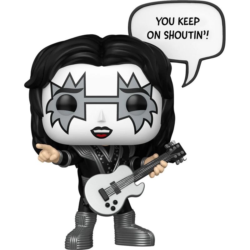 KISS The Spaceman 4 3/4"H POP! Rocks Sayings Vinyl Figure #473 - You Keep On Shoutin'!
