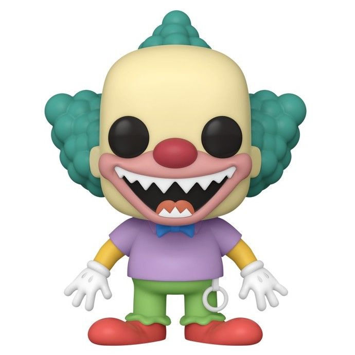 The Simpsons Krusty Doll 4 1/2"H POP! Television Vinyl Figure #1381 - FUNKO EXCLUSIVE