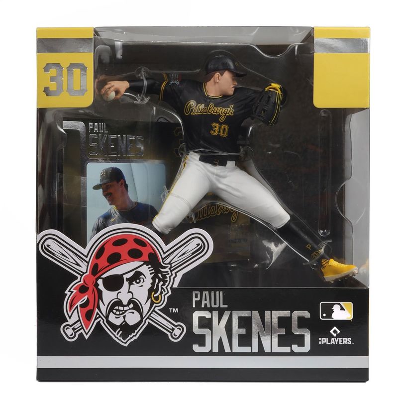 MLB Paul Skenes Pittsburgh Pirates Posed 7"H  SportsPicks Action Figure