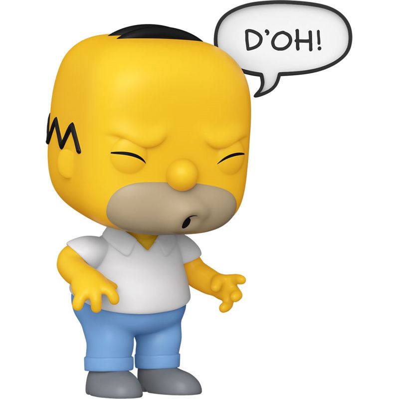 The Simpsons Homer Simpson Sayings POP! Television Vinyl Figure #1736 - D'OH