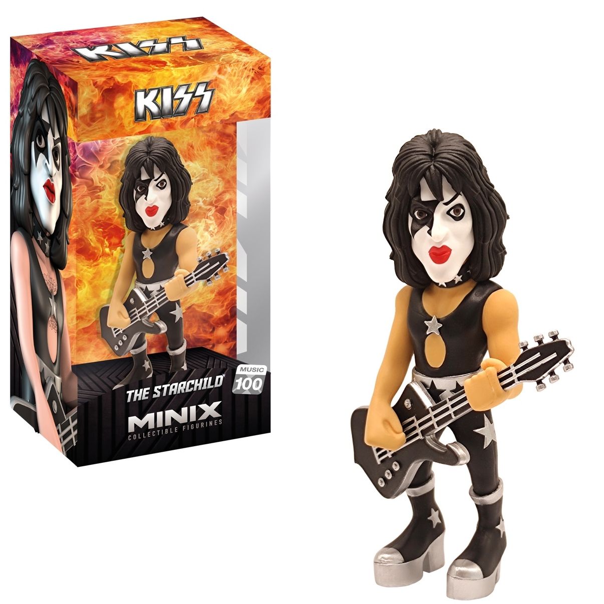 KISS The Starchild 4 3/4&quot;H Collectible Vinyl Figure from MINIX