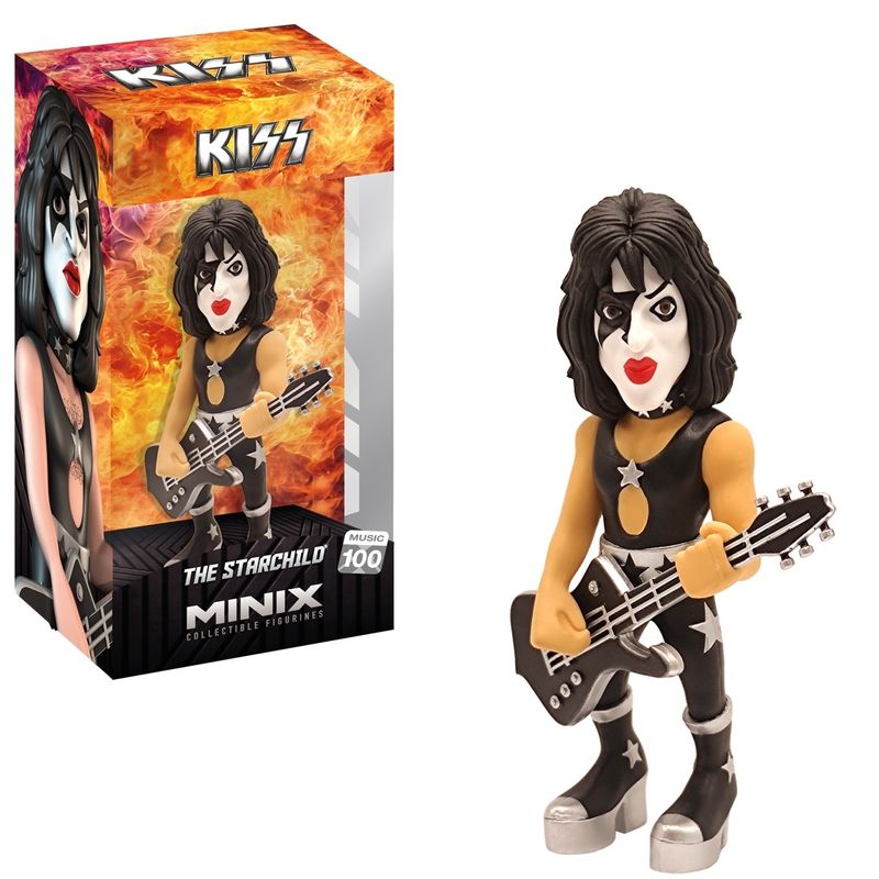 KISS The Starchild 4 3/4&quot;H Collectible Vinyl Figure from MINIX