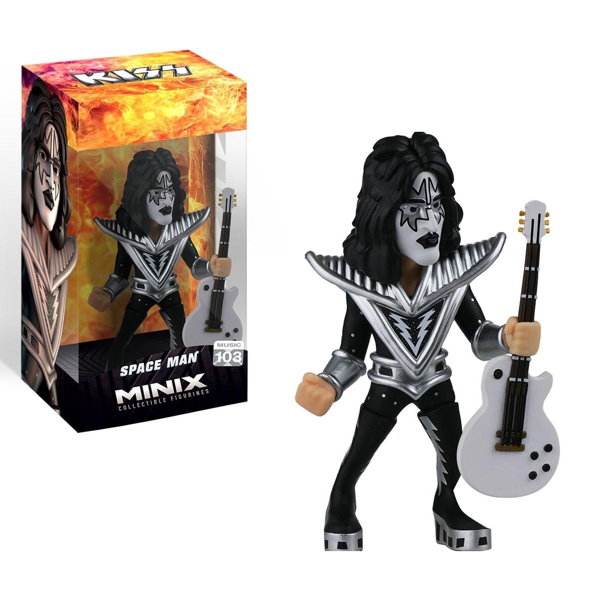 KISS The Spaceman 4 3/4&quot;H Collectible Vinyl Figure from MINIX