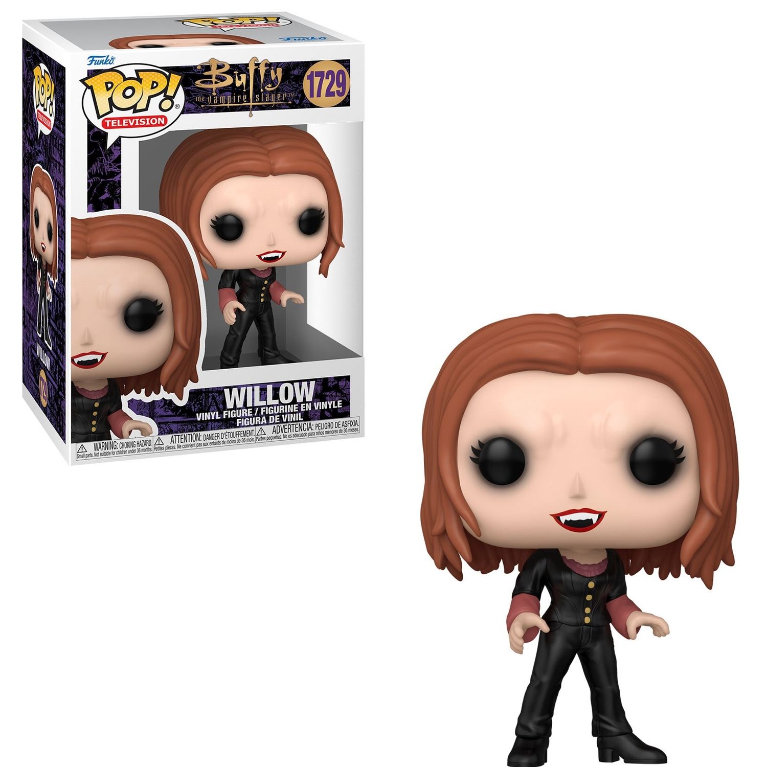 Buffy the Vampire Slayer - 4&quot;H Willow (Vampire) POP! Television Vinyl Figure #1729