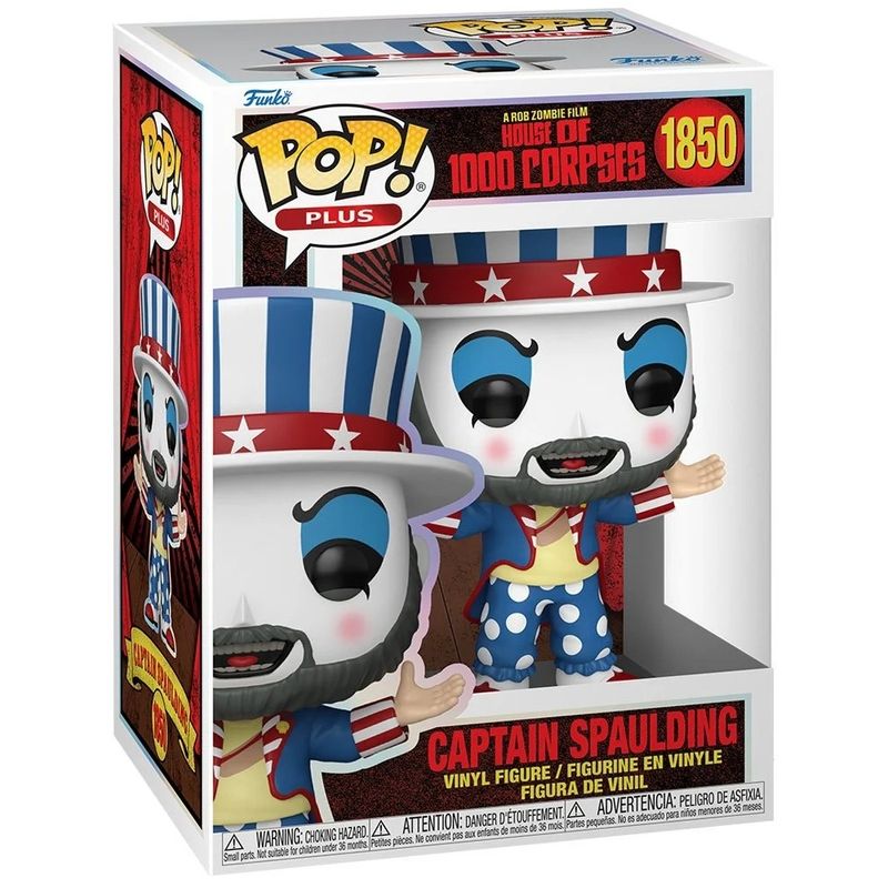 House of 1000 Corpses - 4 1/2"H Captain Spaulding POP! PLUS Vinyl Figure #1850