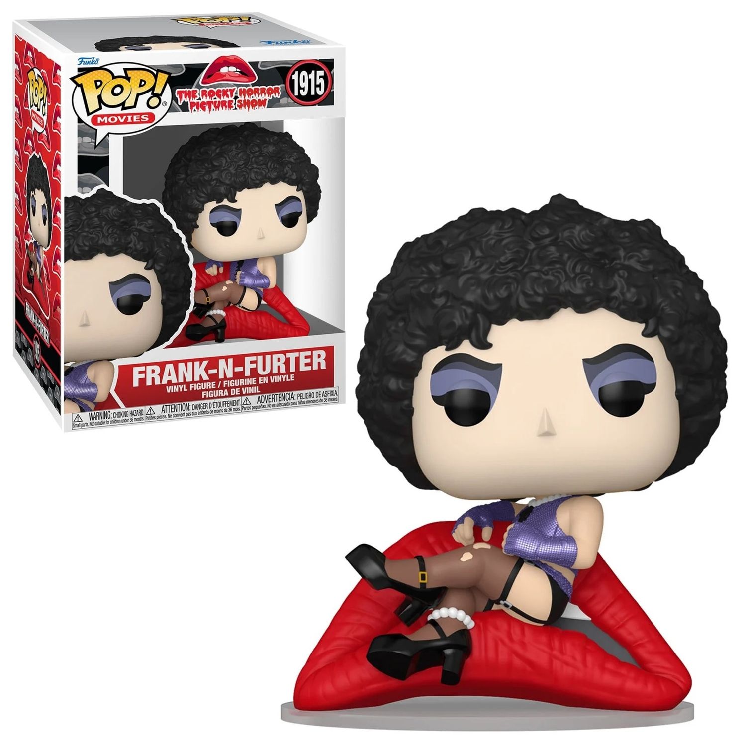 Rocky Horror Picture Show Frank-N-Furter with Lips POP! Movies PREMIUM Vinyl Figure #1915