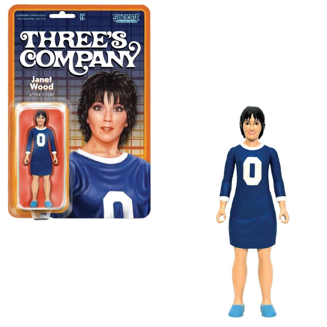 Three&#39;s Company Janet Wood 3 3/4&quot;H Action Figure
