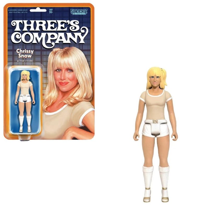 Three&#39;s Company Chrissy Snow 3 3/4&quot;H Action Figure