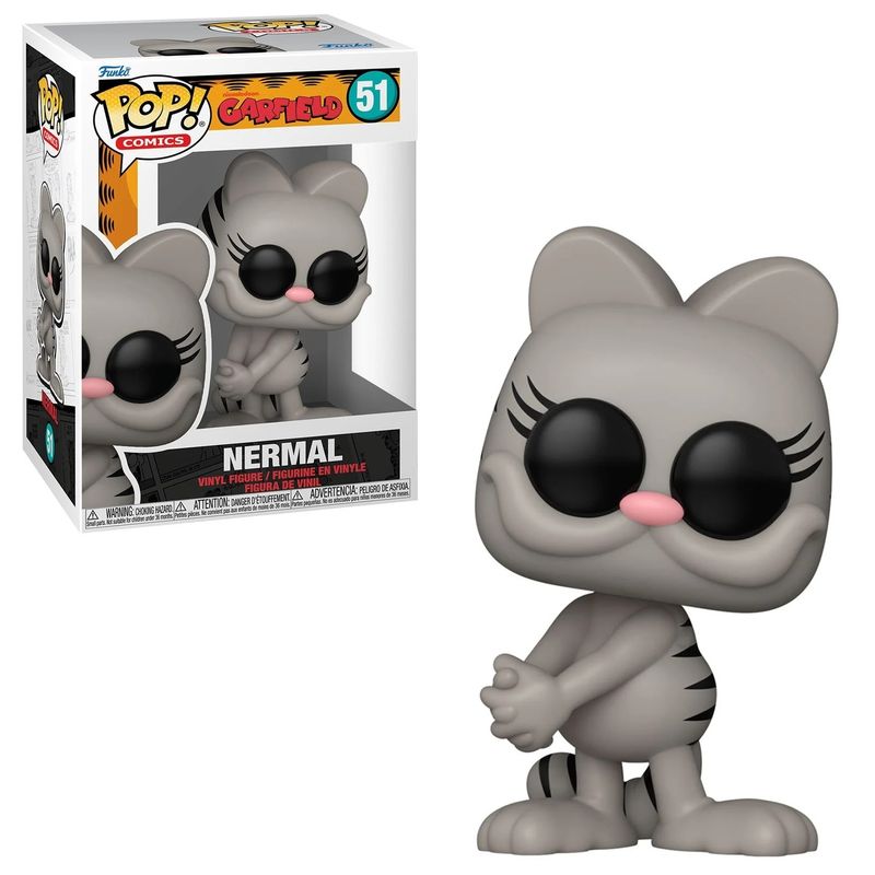 Garfield 4&quot;H Nermal POP! Comics Vinyl Figure #51