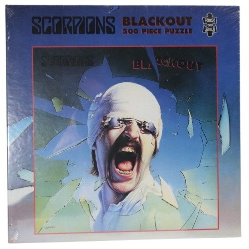 Scorpions Blackout Jigsaw Puzzle 500 Pieces