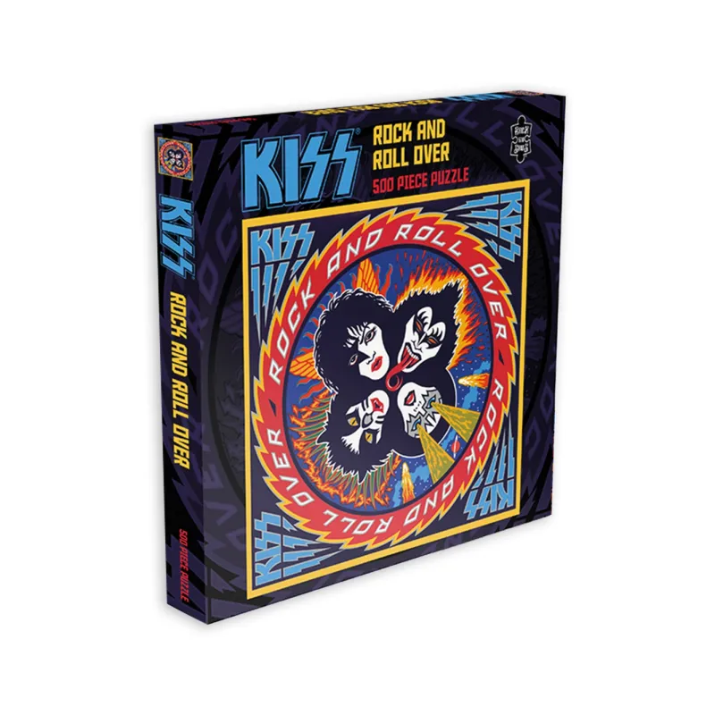 KISS Rock and Roll Over Jigsaw Puzzle 500 Pieces