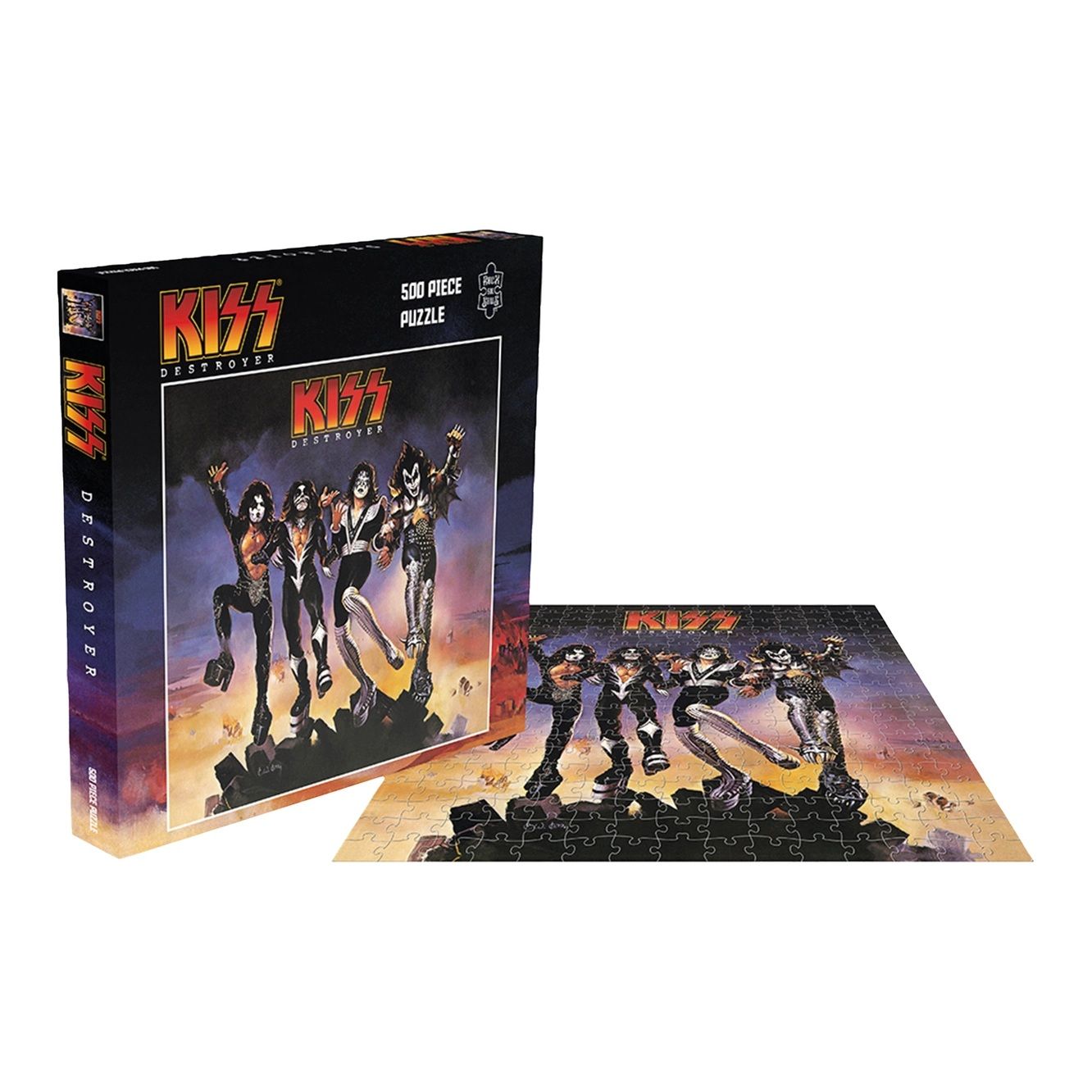 KISS Destroyer Jigsaw Puzzle 500 Pieces