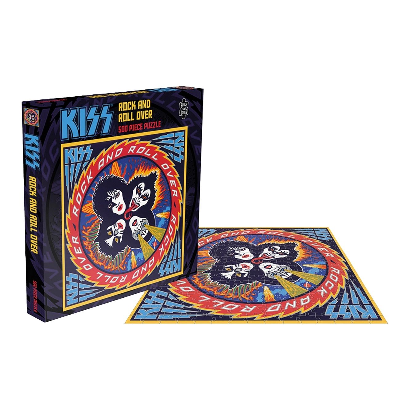 KISS Rock and Roll Over Jigsaw Puzzle 500 Pieces