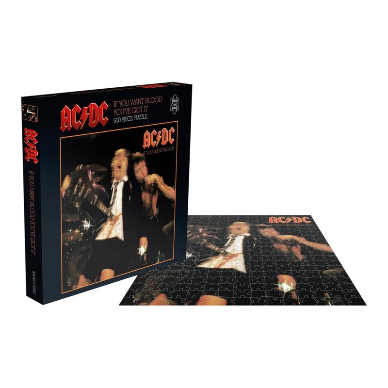 AC/DC If You Want Blood Jigsaw Puzzle 500 Pieces