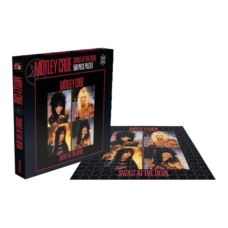 Motley Crue Shout at the Devil Jigsaw Puzzle 500 Pieces