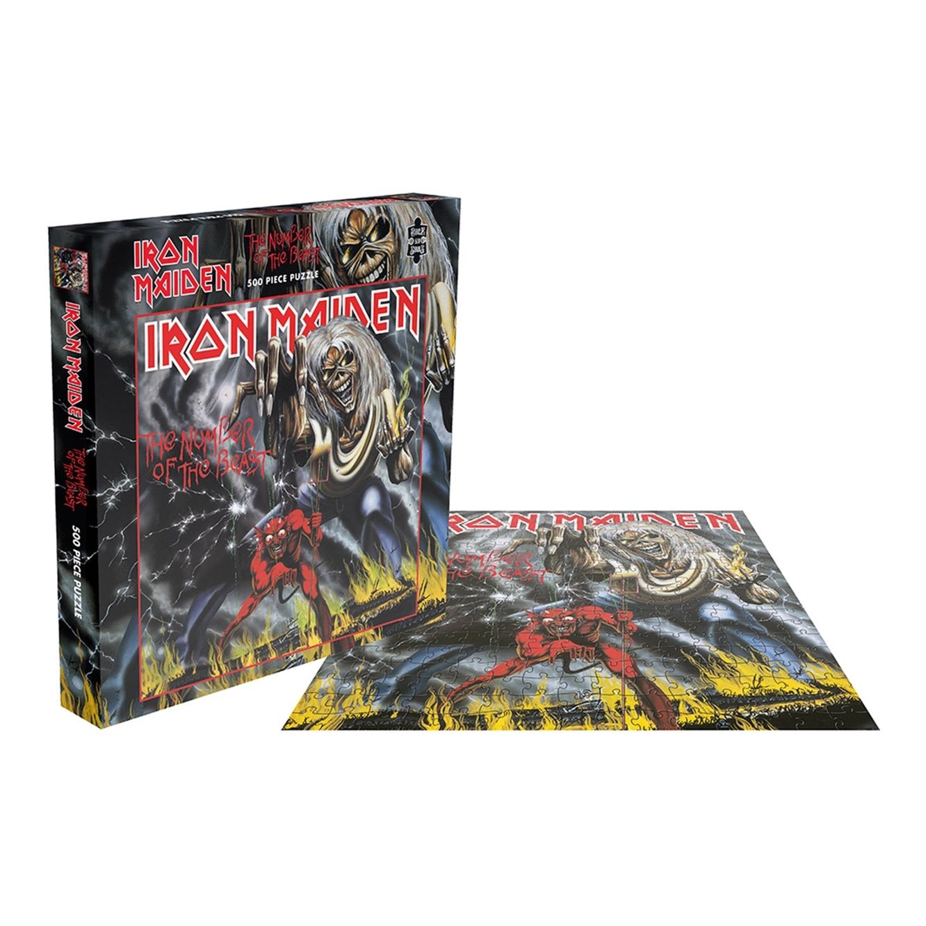 Iron Maiden The Number of the Beast Jigsaw Puzzle 500 Pieces