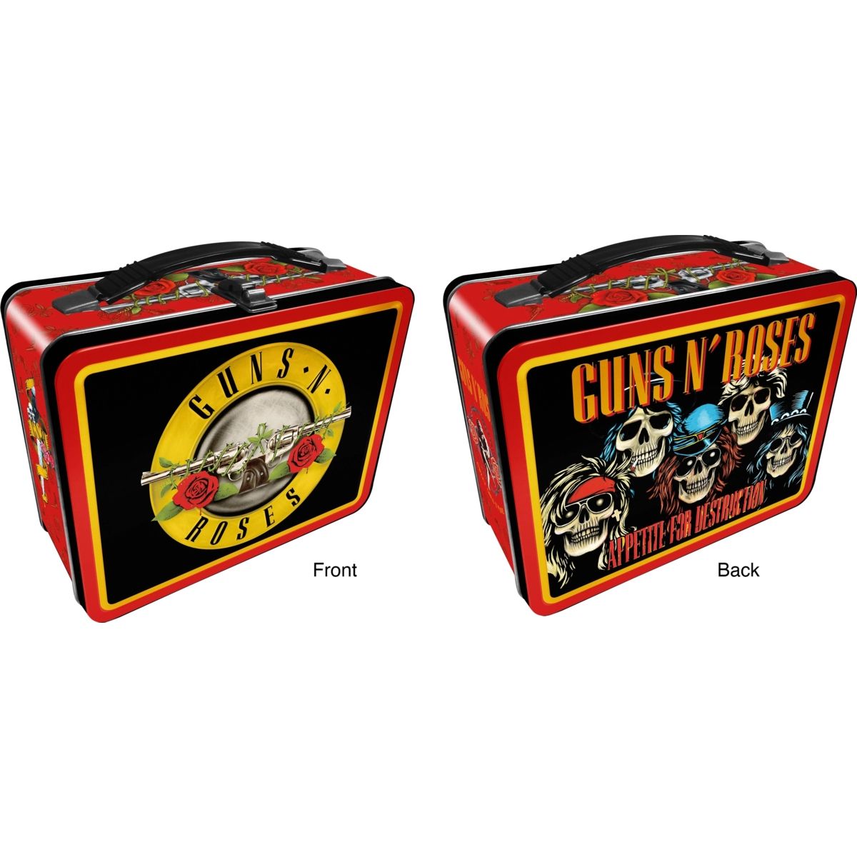 Guns N Roses Appetite for Destruction Metal Lunchbox / Fun Box