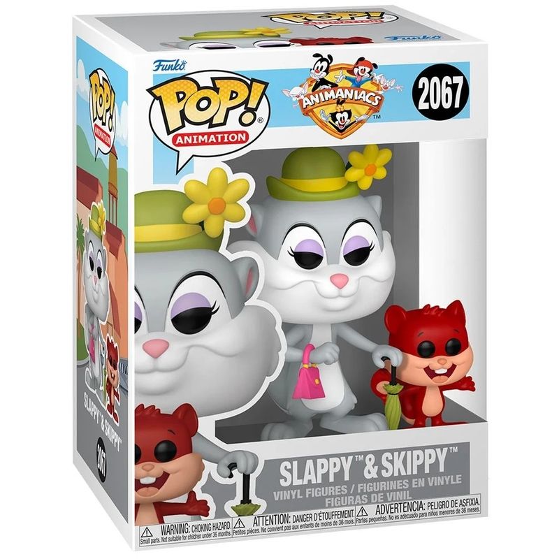 Animaniacs Slappy &amp; Skippy POP! Animation Vinyl Figure #2067
