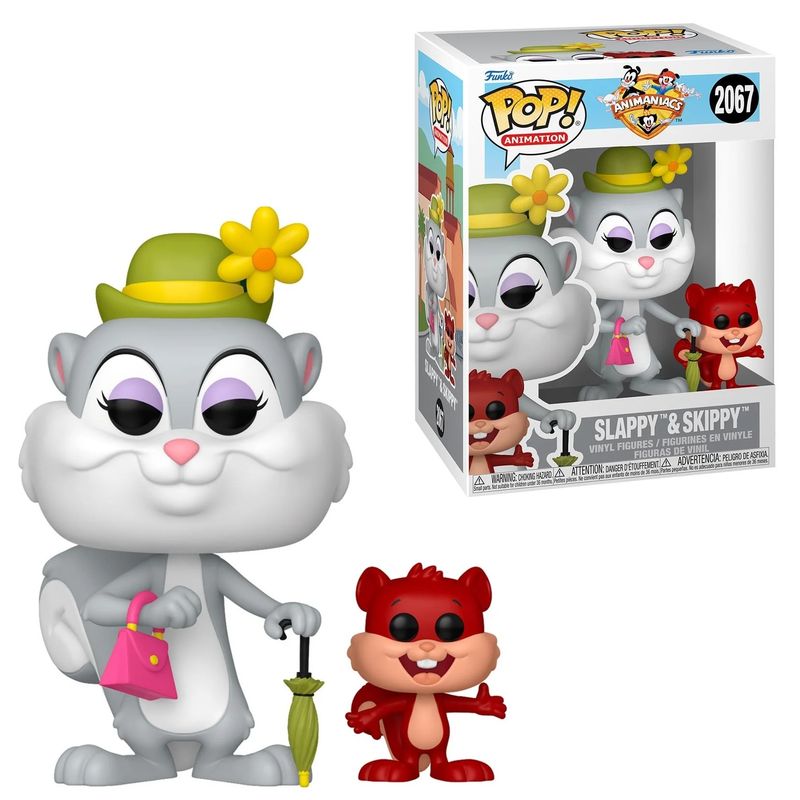 Animaniacs Slappy &amp; Skippy POP! Animation Vinyl Figure #2067