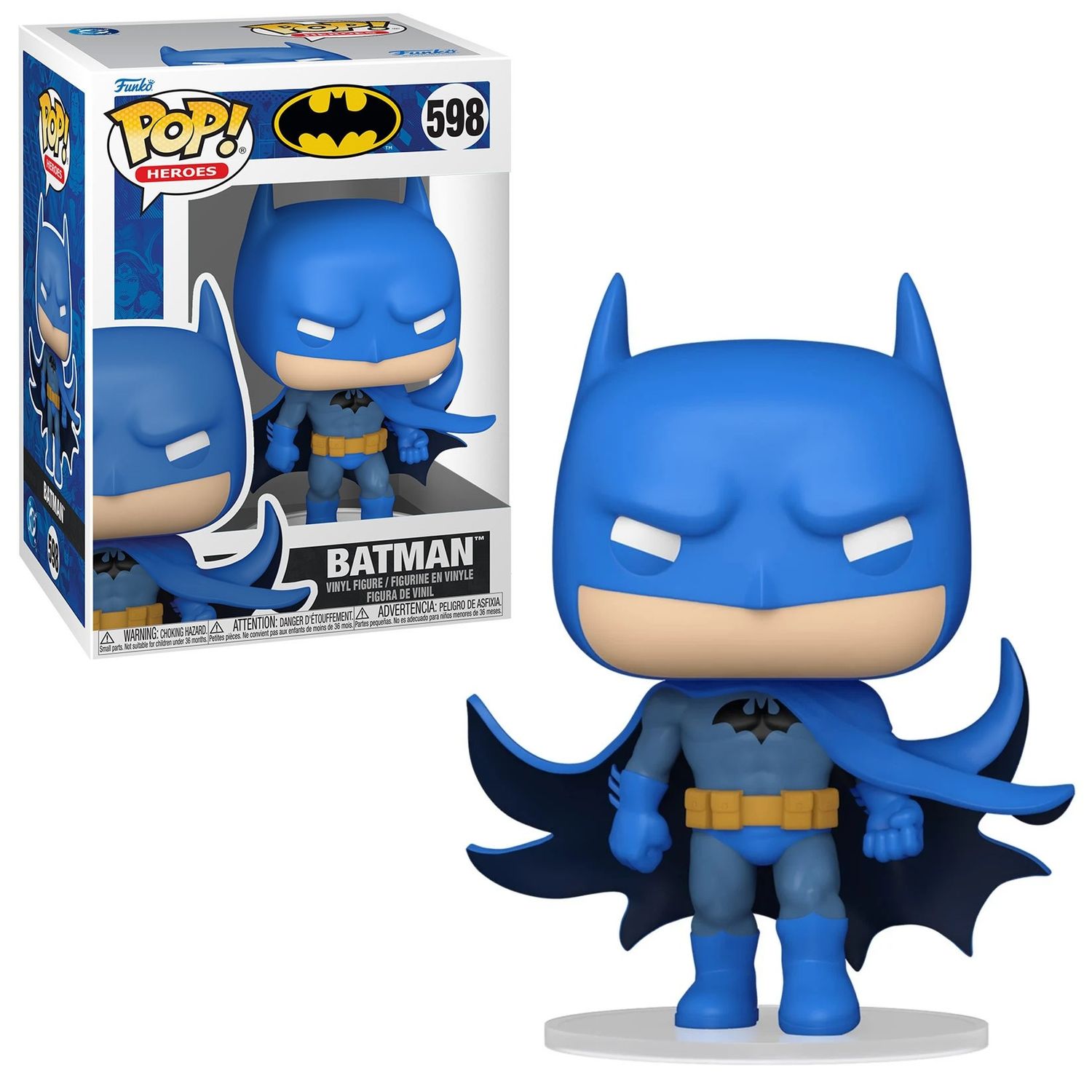 DC Comics New Classics 4 1/4&quot;H Batman POP! Heroes Vinyl Figure #598