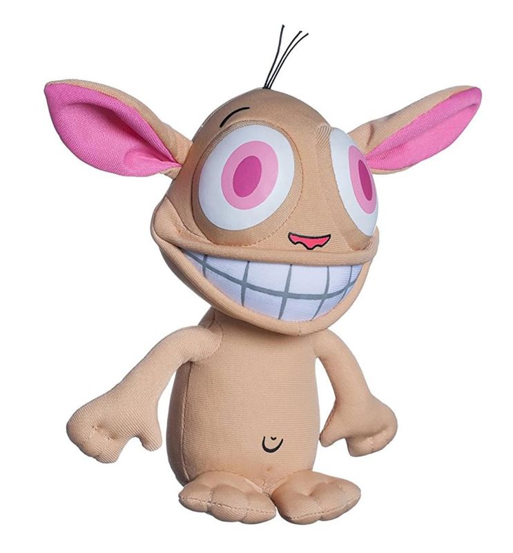 Ren &amp; Stimpy 6 1/2"H REN Super Deformed Plush