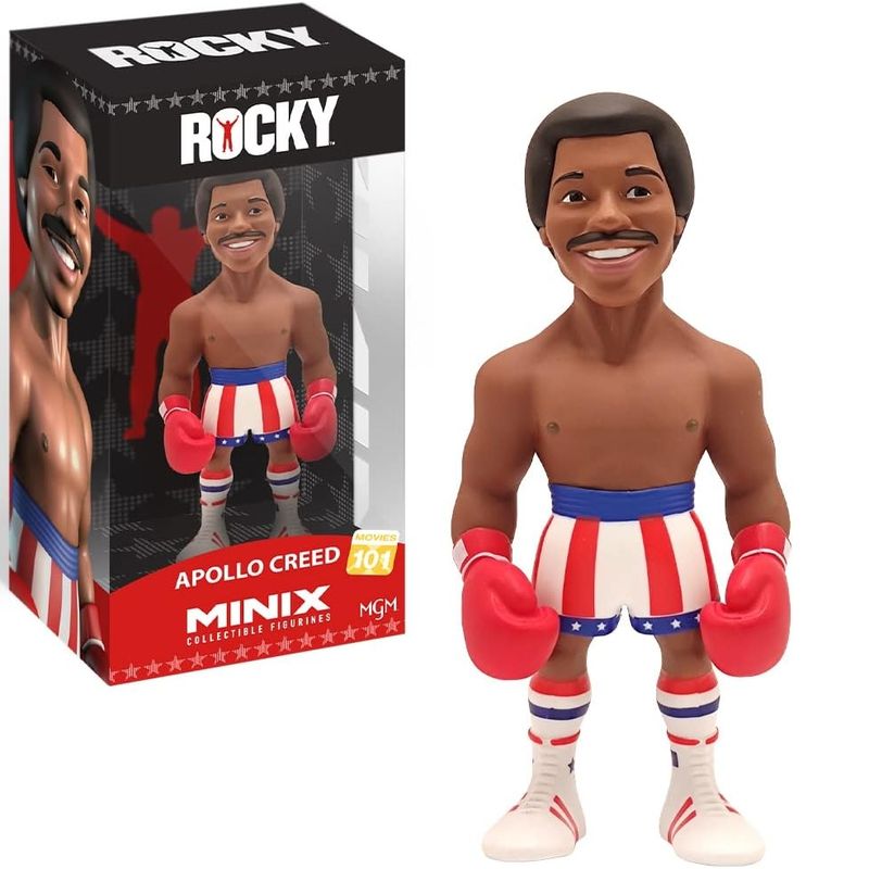 Rocky 4 3/4&quot;H Apollo Creed Collectible Vinyl Figure #101 from MINIX