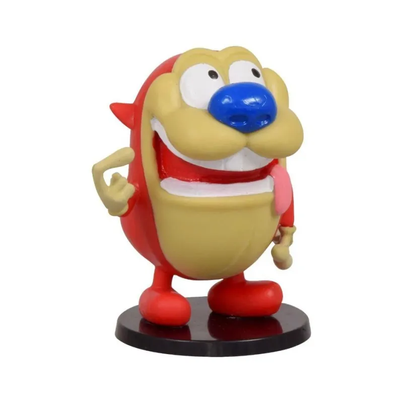 Ren &amp; Stimpy 2 1/4"H Stimpy J Cat PVC Figure