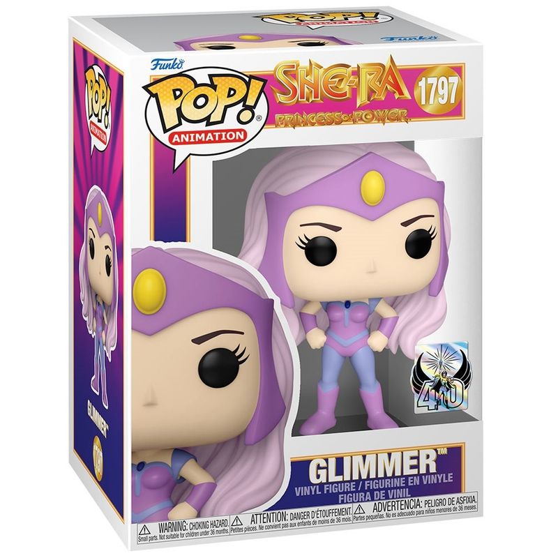 Masters of the Universe She-Ra 3 3/4"H Glimmer POP! Animation Vinyl Figure #1797