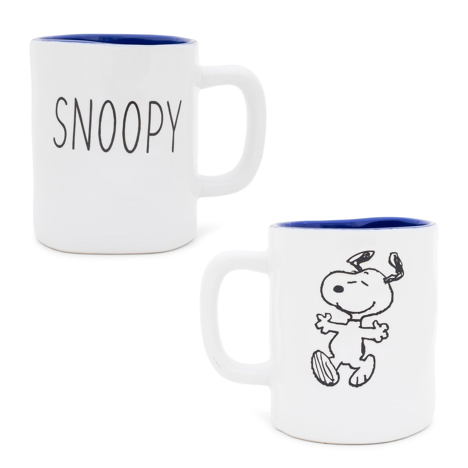Peanuts Snoopy 24 Oz. Ceramic Pottery Mug