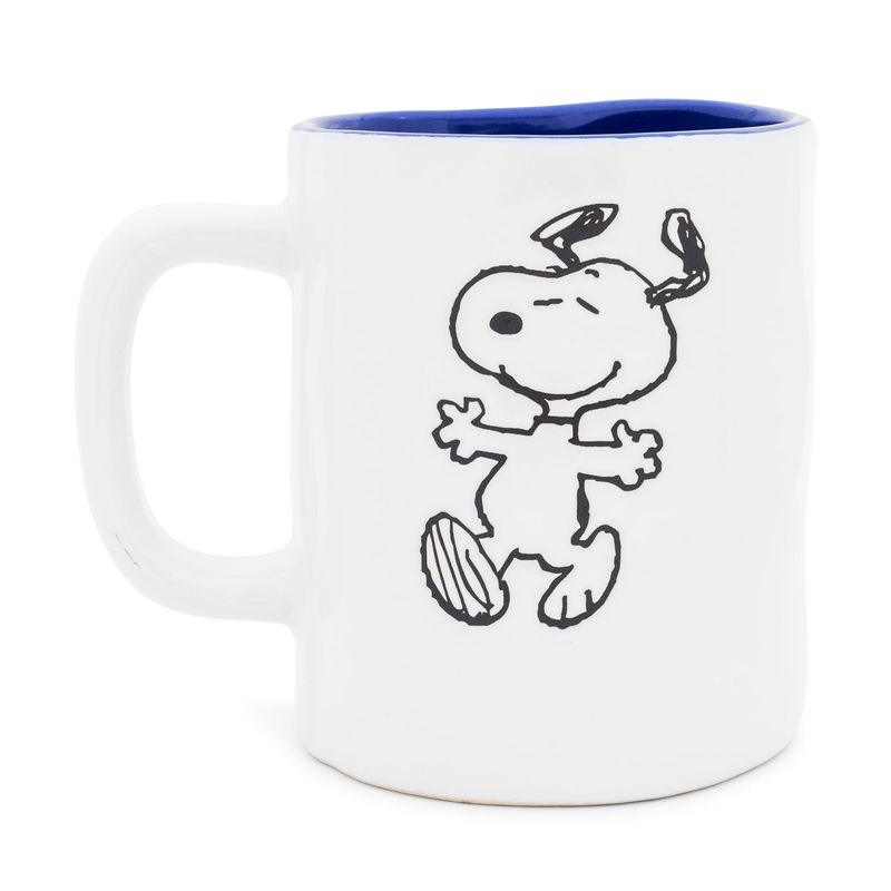 Peanuts Snoopy 24 Oz. Ceramic Pottery Mug