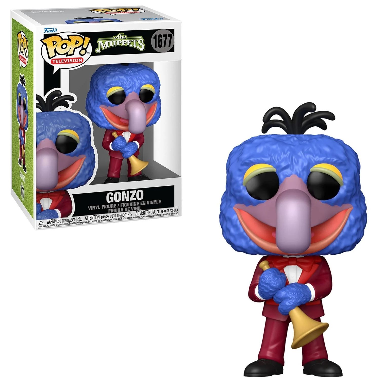 The Muppets - 3 3/4&quot;H Gonzo POP! Television Vinyl Figure #1677