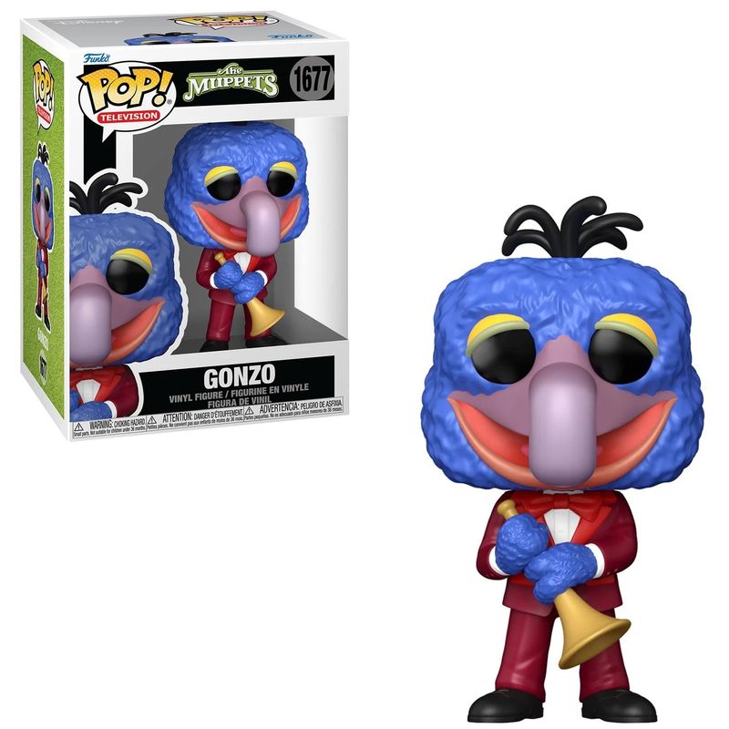 The Muppets - 3 3/4&quot;H Gonzo POP! Television Vinyl Figure #1677