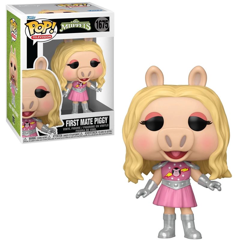 The Muppets - 4&quot;H First Mate Piggy POP! Television Vinyl Figure #1675 - Pigs in Space