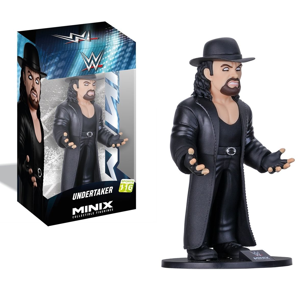 WWE The Undertaker 4 3/4"H Collectible Vinyl Figure from MINIX