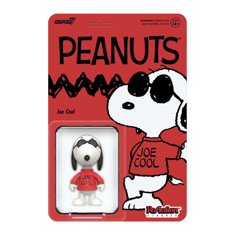 Peanuts 3 3/4"H Joe Cool ReAction Figure