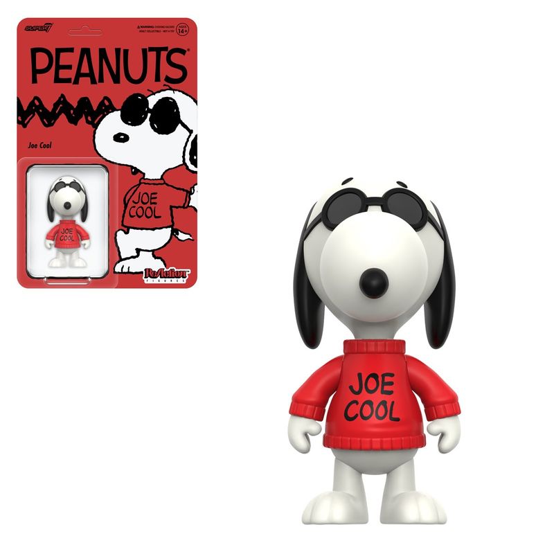 Peanuts 3 3/4&quot;H Joe Cool ReAction Figure