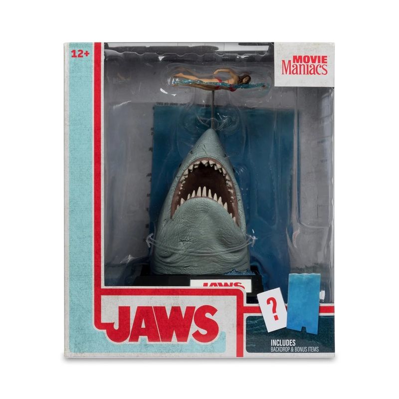 JAWS 6"H McFarlane Movie Maniacs Posed Action Figure
