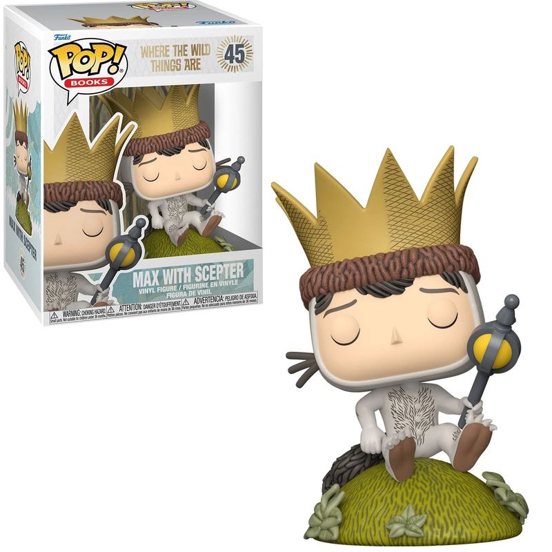 Where the Wild Things Are MAX with Scepter POP! Books PREMIUM Vinyl Figure #45