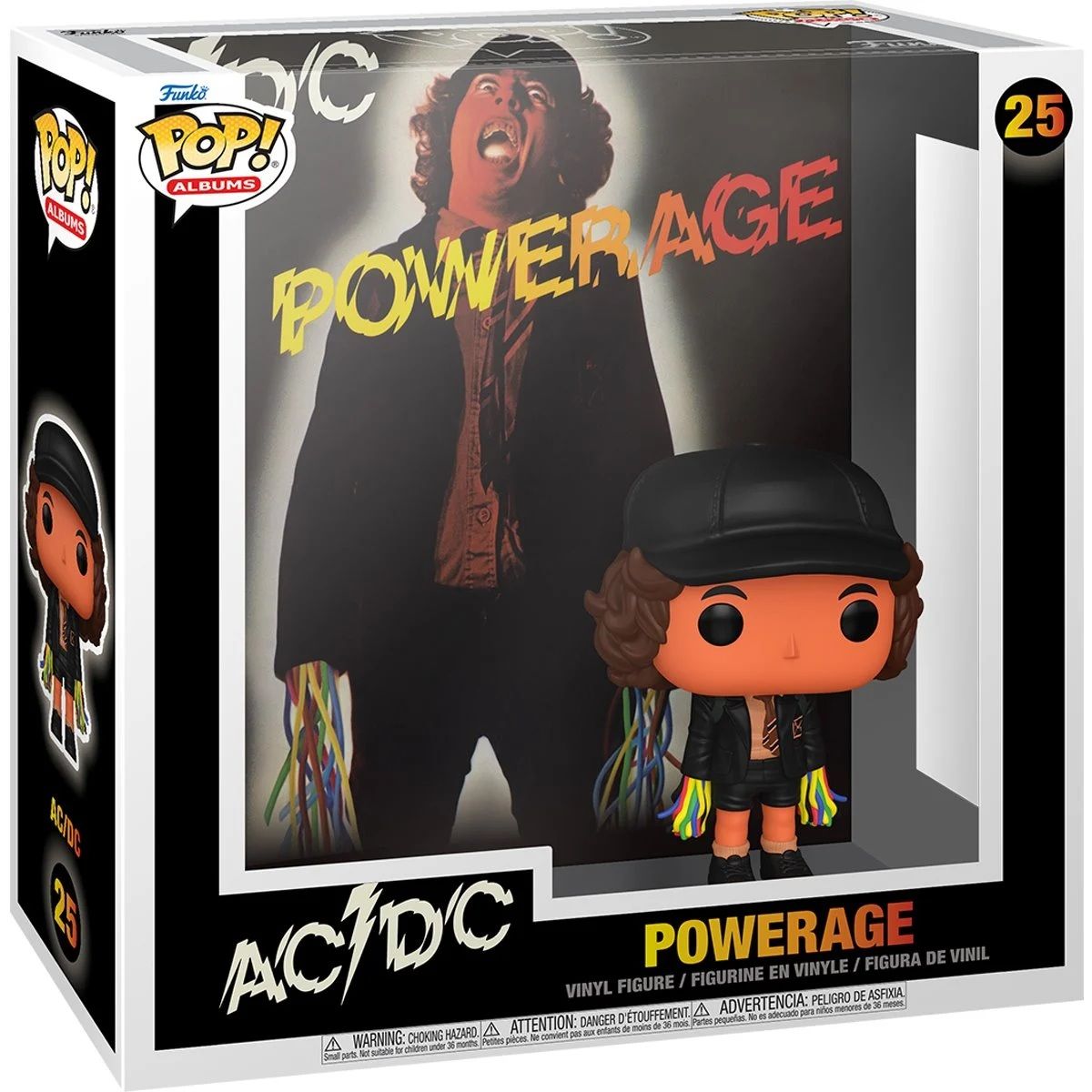AC/DC &quot;Powerage&quot; POP! Albums #25 Vinyl Figure in Display Case