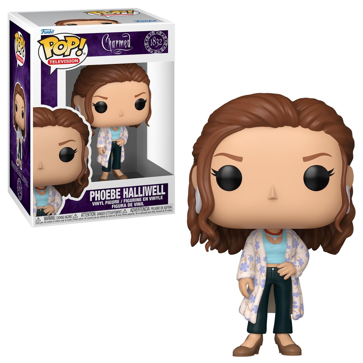Charmed 4&quot;H Phoebe Halliwell POP! Television Vinyl Figure #1832