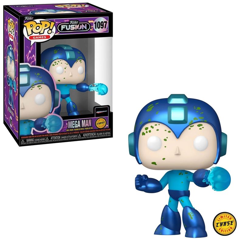 Funko Fusion Mega Man Funko POP! Games Vinyl Figure #1097 *CHASE*