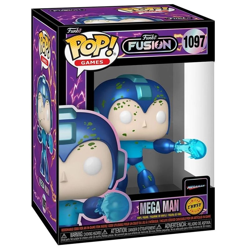 Funko Fusion Mega Man Funko POP! Games Vinyl Figure #1097 *CHASE*
