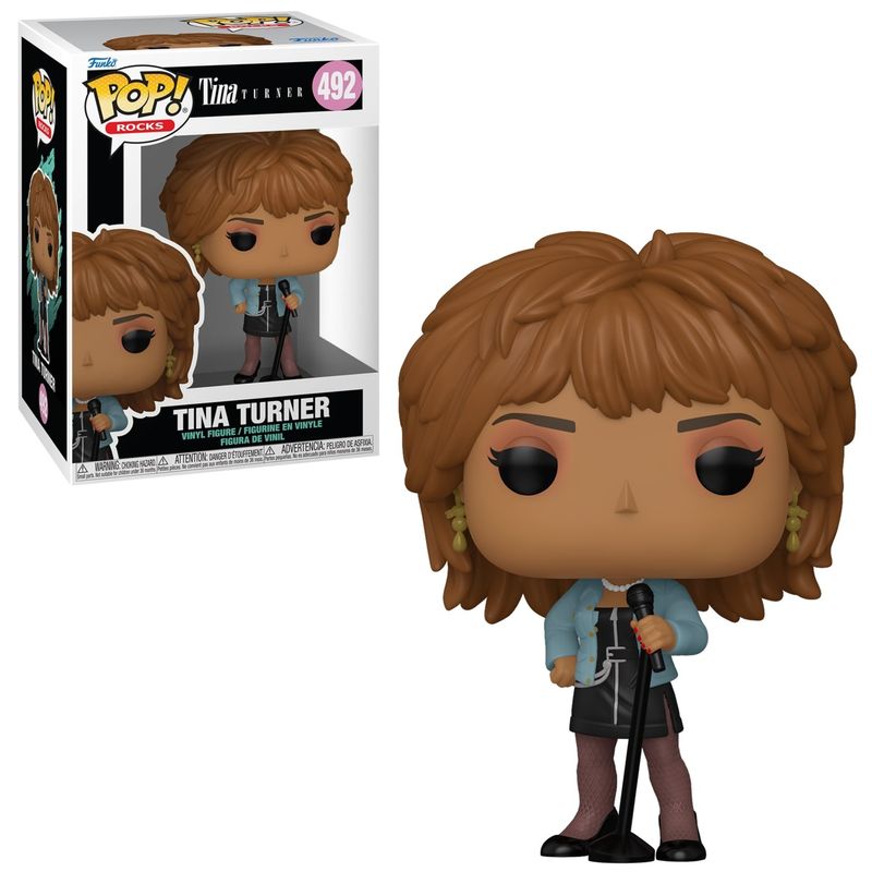 Tina Turner "What's Love Got To Do With It" 4 1/2"H POP! Rocks Vinyl Figure #492