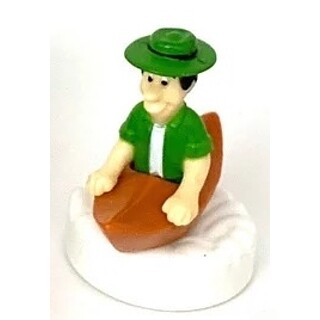 Ranger Smith in Canoe Glider Figure  1990 Wendy's