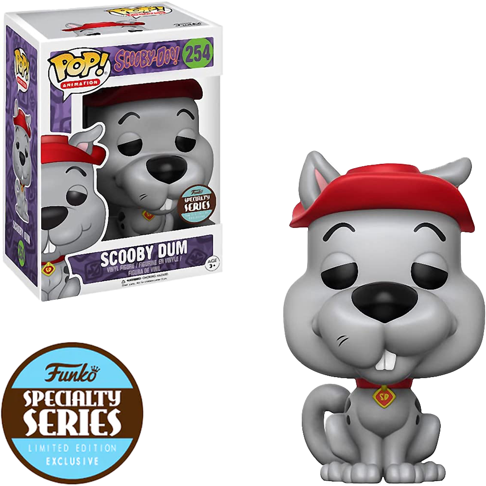 Scooby Dum 3 3/4"H POP! Animation Vinyl Figure #254