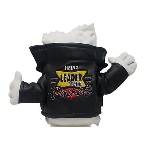 5 1/2"H Heinz "Leader of the Packet" Ketchup Bean Bag Character