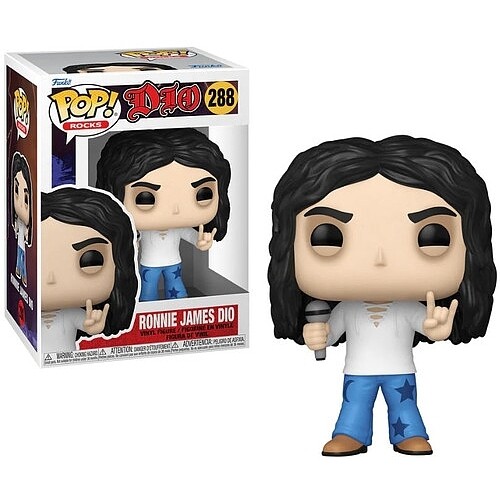 Ronnie James Dio 3 3/4"H POP! Rocks Vinyl Figure #288
