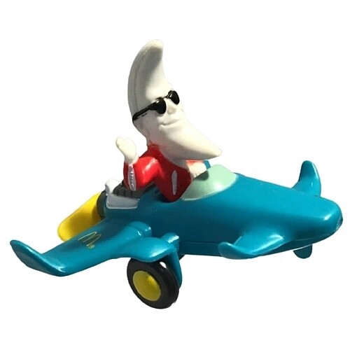 McDonald's Mac Tonight in Blue Airplane