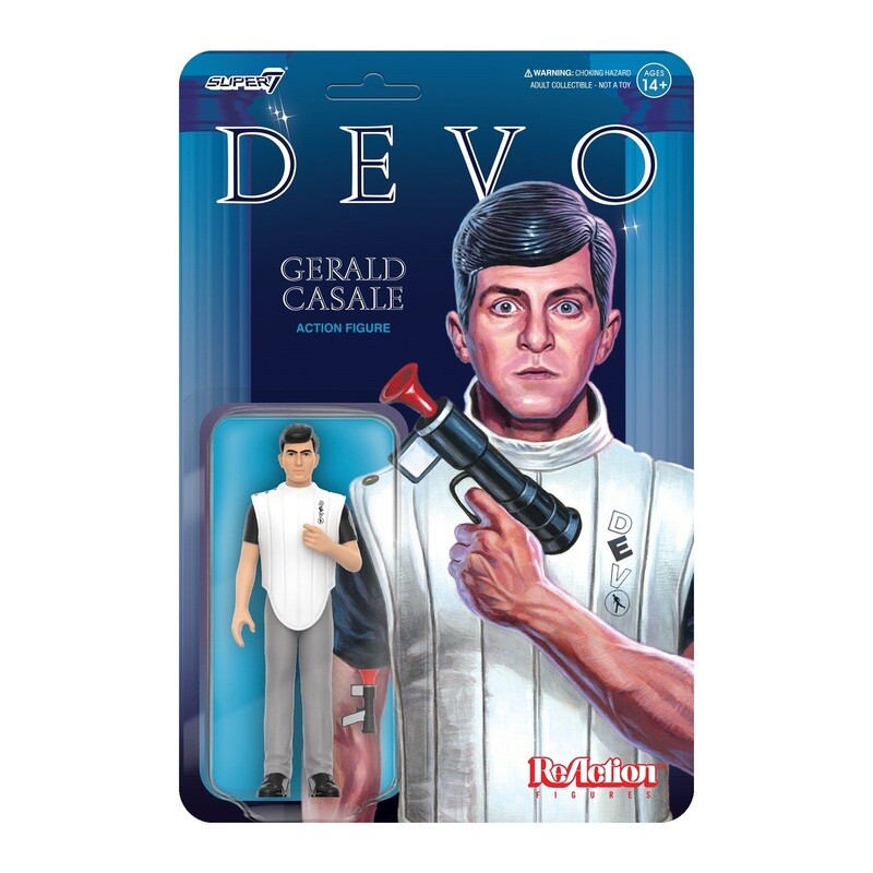 DEVO 3 3/4"H Gerald Casale ReAction Figure
